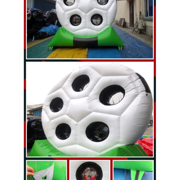 Custom Logo Inflatable Soccer Darts Arena Quick Setup Design with Safety Padding for Corporate Fun Days Football Darts