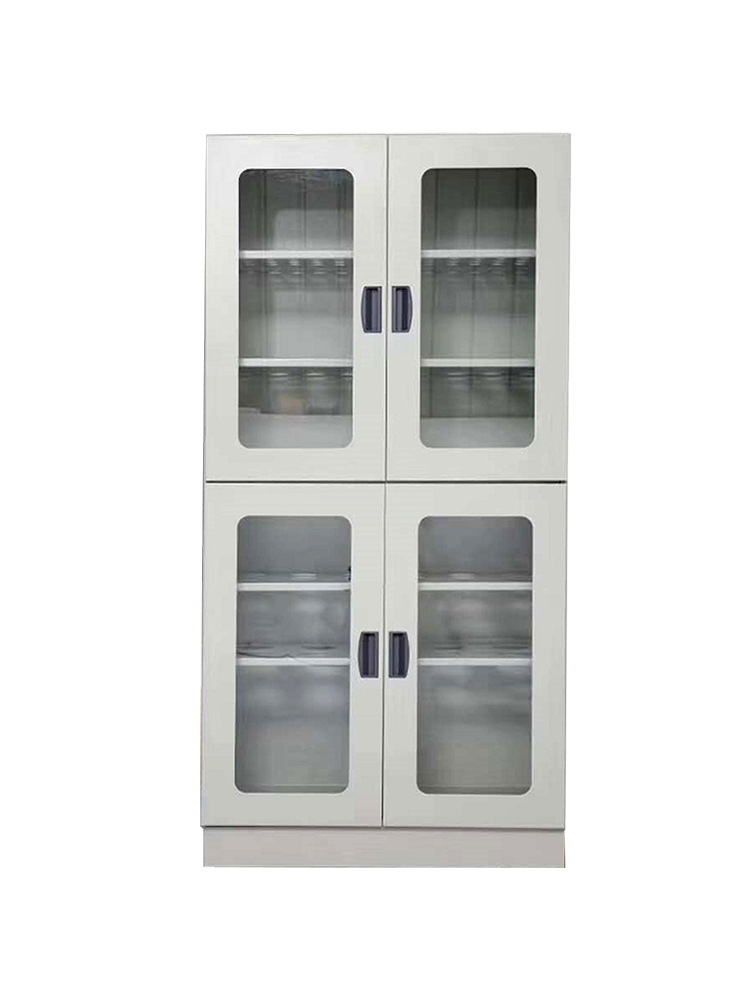 Modern Laboratory Storage Cabinet 2 Door Storage Drawers Cabinet Moisquite Resistant For Hospital