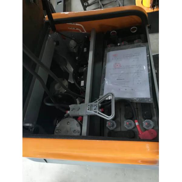 Counterbalance 3 Wheel Electric Forklift Truck Hydraulic Driving