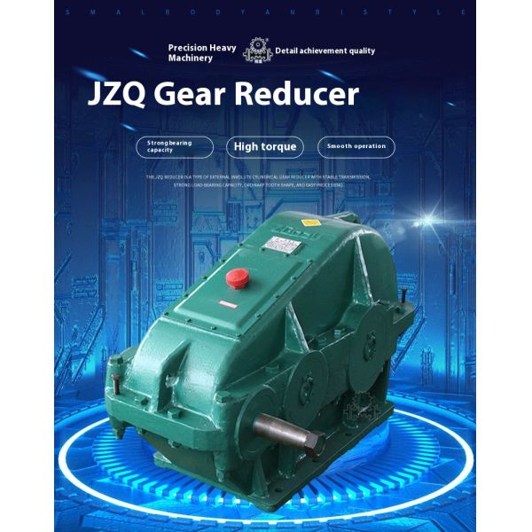 ZQ JZQ Series Two-Stage Transmission Cylindrical Gear Reducer with Wide Temperature Range and High Input Speed for Industrial Machinery