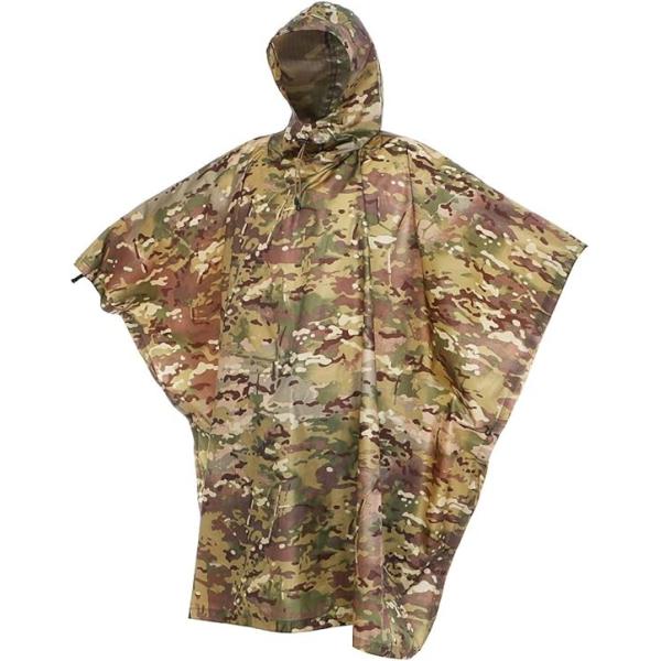 Закамуфлируйте пеший туризм военного 100% полиэстер плащпалат Ripstop на открыто