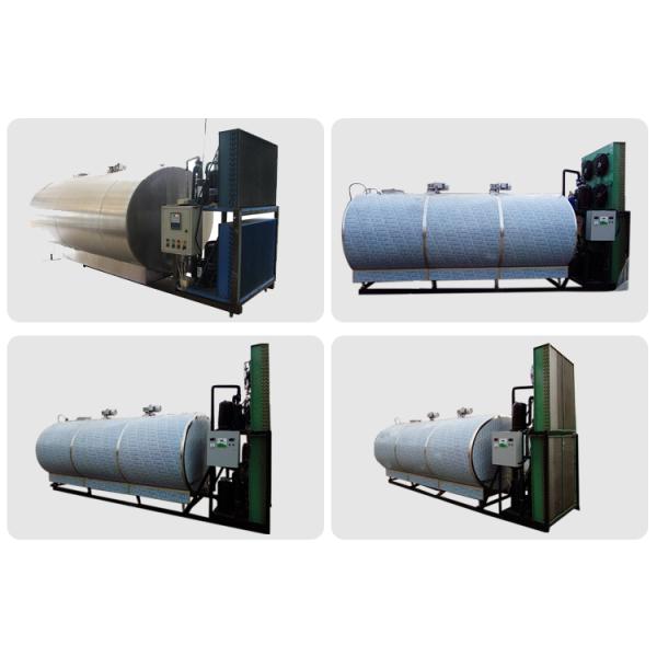 Нержавеющая сталь 10000L качества еды доит охлаждая хранилищный баллон холодильных установок молока танка