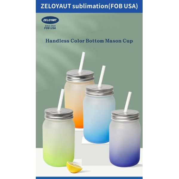 Sublimation Tumbler for Business & Promotional Gifts Cola Can Glass Cup with Gradient Design for Customized Designs