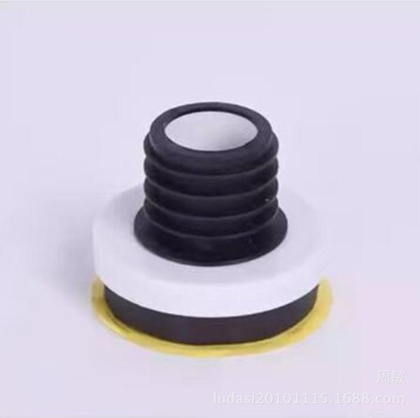Rubber Horse Head Urinal Flange Connection Accessories With Installed Directly
