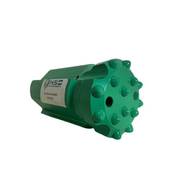 Hard Water Well Drill Bits T45 89mm Ballistic Mining Drill Bits  4 Flushing Holes