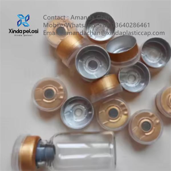 Профессиональные крышки для флаконов с крышкой с крышкой из алюминия и пластика для антибиотиков