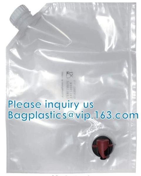Bag-in-Box Bags, Dual Spout BIB Bags, Wine Purse, Refill Bags, Refill Bladders, Portable Coffee Bags