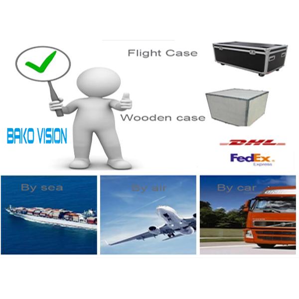 Full Color Screen Indoor Fixed LED Display P1.5-P3mm HD Pixels Light Weight