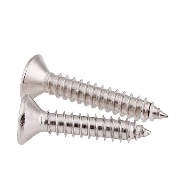 Parafusos de metal de aço inoxidável de auto-aperto Solução de fixação conveniente