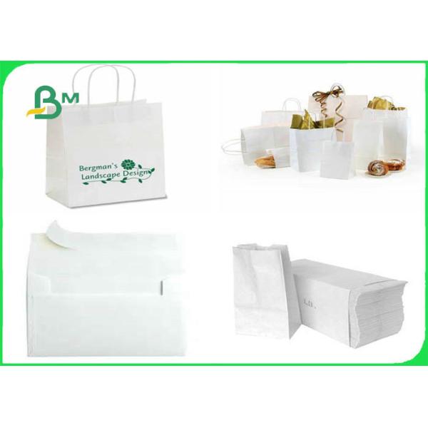 белая бумага сумки ремесла Высокая цепкость 70гсм - 120гсм бумага сумки ремесла белизны ширины 610ММ 860ММ