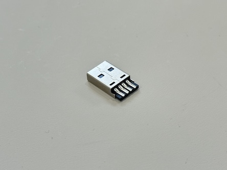 High-Durability USB 2.0 AM Integrated Connector | Wire Solder Type | Gold-Plated Contacts & Nickel-Plated Shell | Electrical Signal Power Transmission Connector