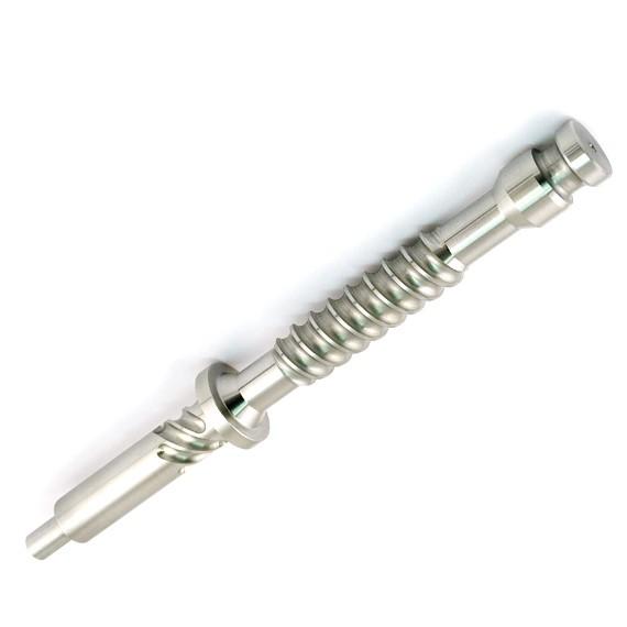 Bushing Medical Equipment Parts / Stainless Steel Screwed Rod Customized Color