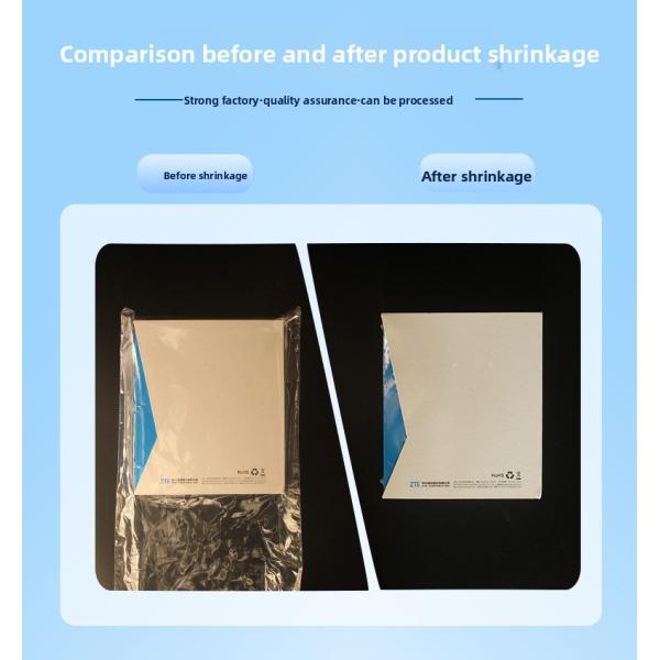 Film thermorétractable POF de qualité alimentaire, résistance à la traction de 150-200 MPa