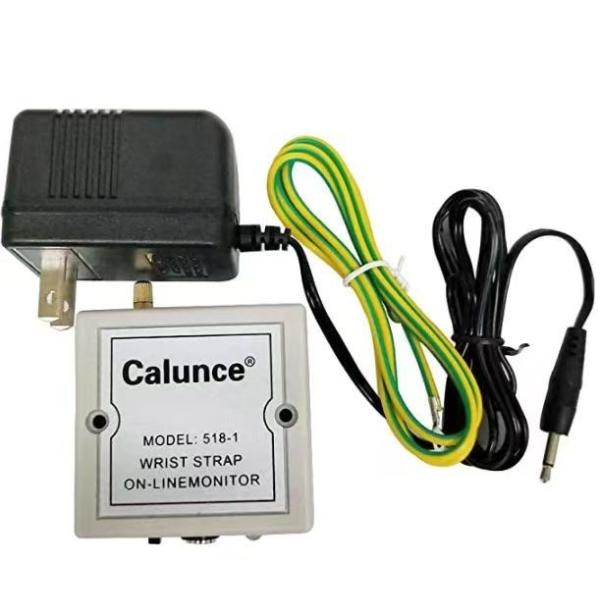 Muñeca de la correa de la muñeca en línea de monitoreo Antistático Muñeca de la correa de la muñeca Tester 518-1/518-2 probador ESD