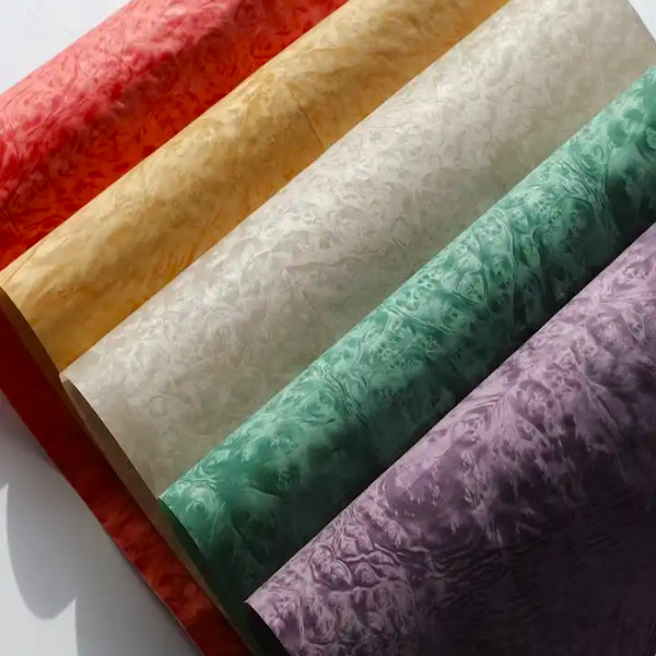 Естественная деревянная фанера, меламинная красная черная оранжевая деревянная ф