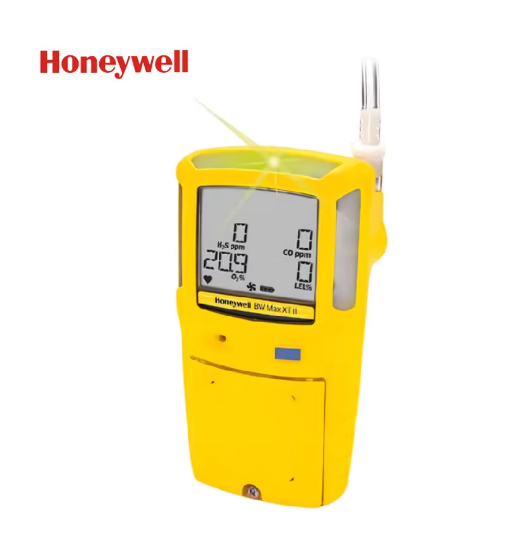 BW Technologies MCXL-XWHM-Y-CN GasAlertMicroClip XL 4 CO H2S LEL O2 Gas Detector