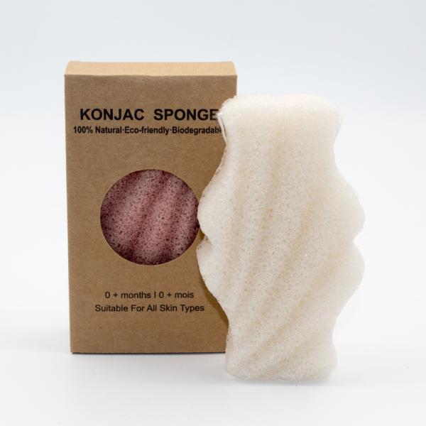 Тела пинка SGS губка черного зеленого Konjac Exfoliating мертвая губка кожи
