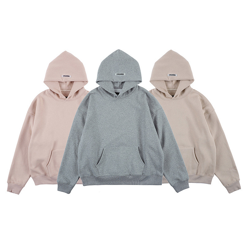 100% хлопок печатая Hoodie Терри толстой равнины слишком большой французский вышило Unisex