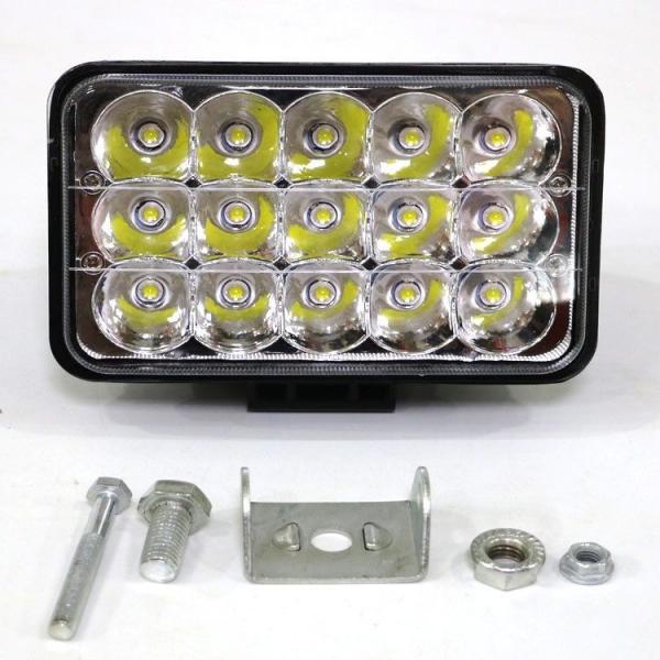 IP67 Car Offroad Truck Led Headlamp Sealed Beam 4x6 Led Headlight Square