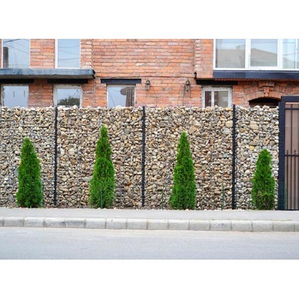 Гальванизированная оборона Gabion корзин Gabion сваренной сетки Galfan сварила ячеистую сеть