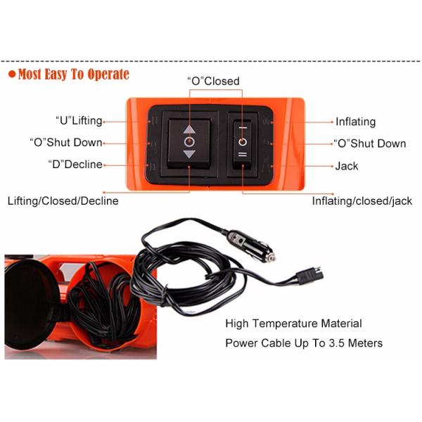 3 In 1 Electric Hydraulic Jack Kit 1-10T 12v Electric Jack 3 Ton With Air Pump