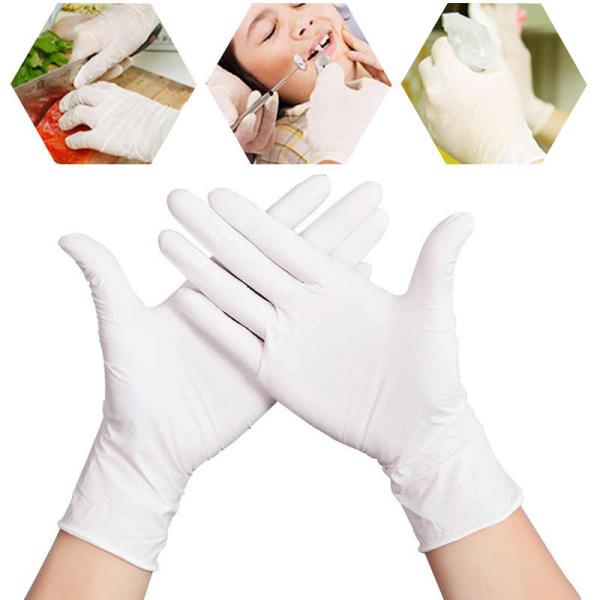 No hot pink disposable blue nitrile gloves wholesale manufacturing safety nitrile gloves