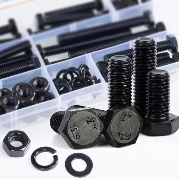 DIN933 Hex Flange Head Bolt Grade 5-12.9 Carbon Steel