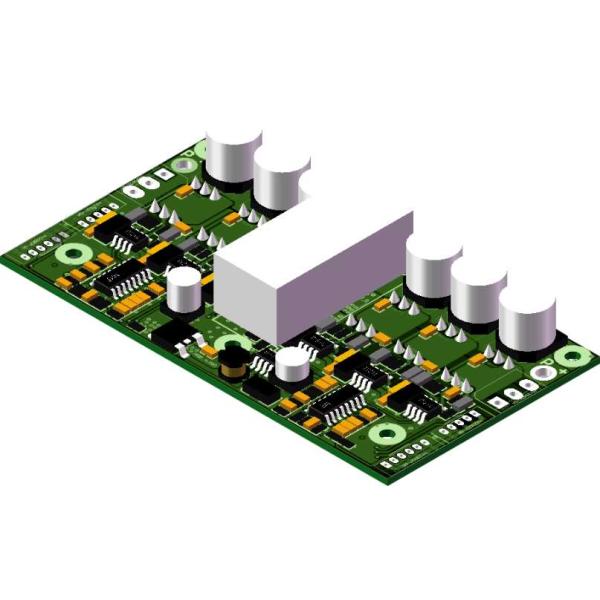 JYQD_YL02D Motor Controller with PWM Speed Regulation Linear Brake Reversal Function