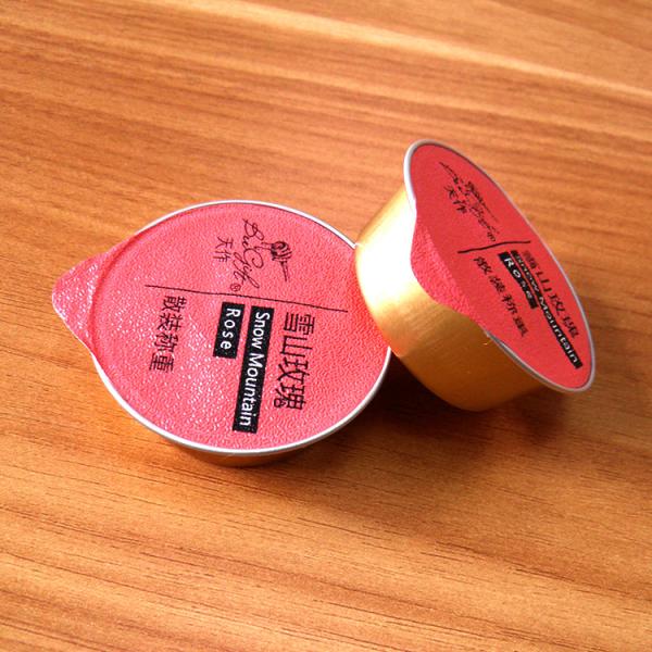 PET Die Cut Lidding 170ml Yogurt Container Lids 100 Mic 110 Mic