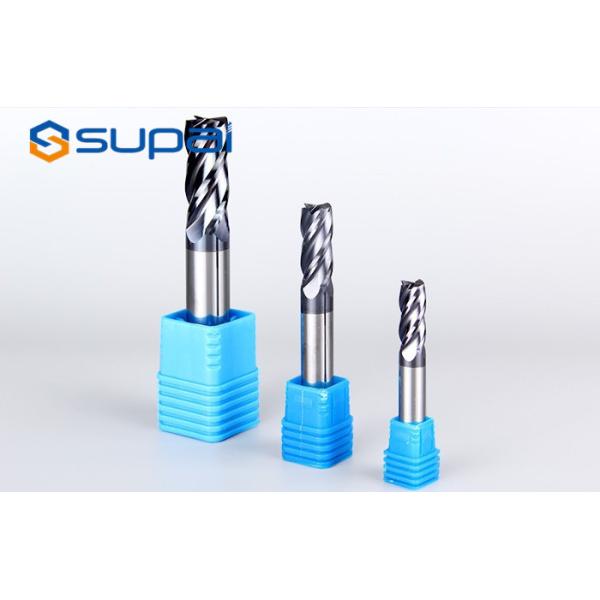 Тианин покрытие карбида квадратный конец мельницы для нержавеющей стали 10 мм 2 / 4 флейты