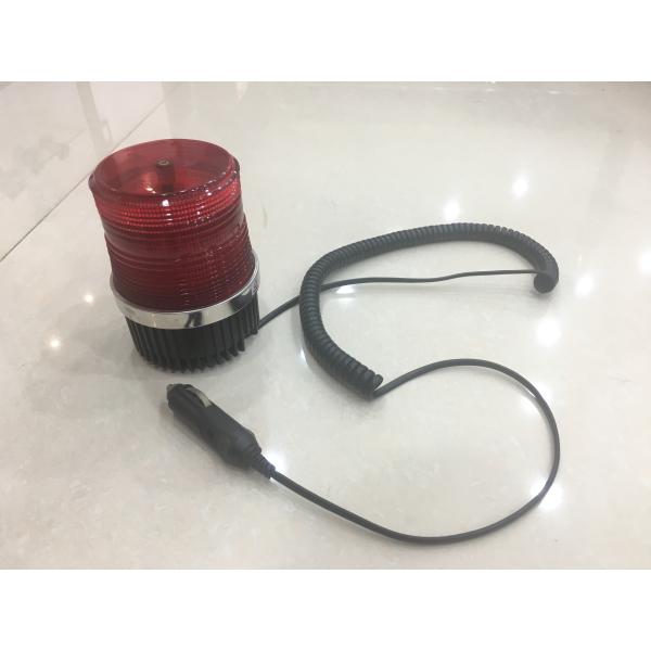 Красное и голубое фиксирование магнита света маяка полиции, вращая света приведенные маяка