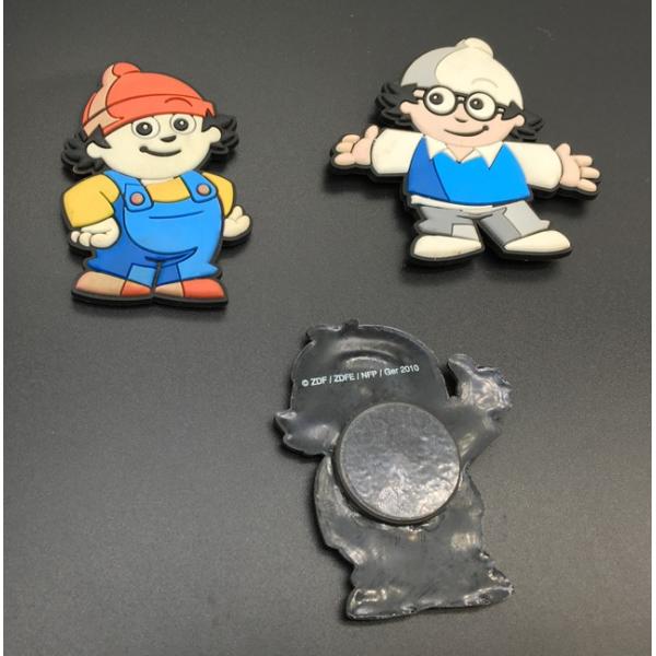 Delicate Pattern Plastic Fridge Magnets , Cool Fridge Magnets Anti Ultraviolet