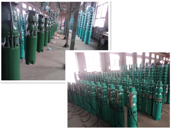 Aier Borehole Submersible Water Pumps , Vertical Submersible Pump Electric Power