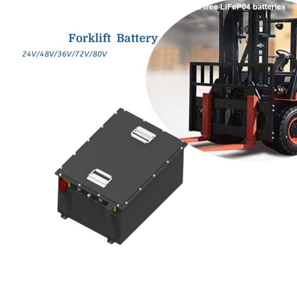 24V 200AH Custom Lithium Battery Packs Easy Installation Lifepo4 Battery For Forklift