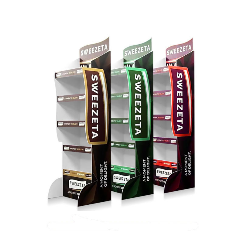 Customized Eco-Friendly Cardboard PDQ Rack for Commercial Sectional Display Furniture
