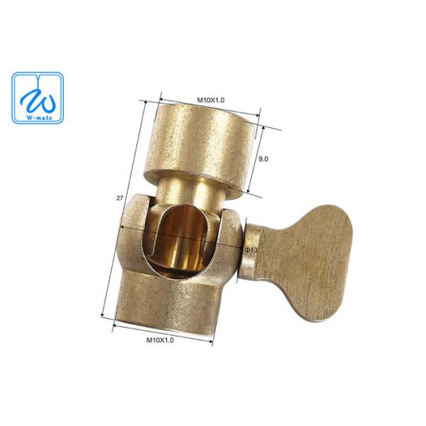 Женщина шарнирного соединения 10мм волшебной костяшки всеобщая к женскому латунному материалу