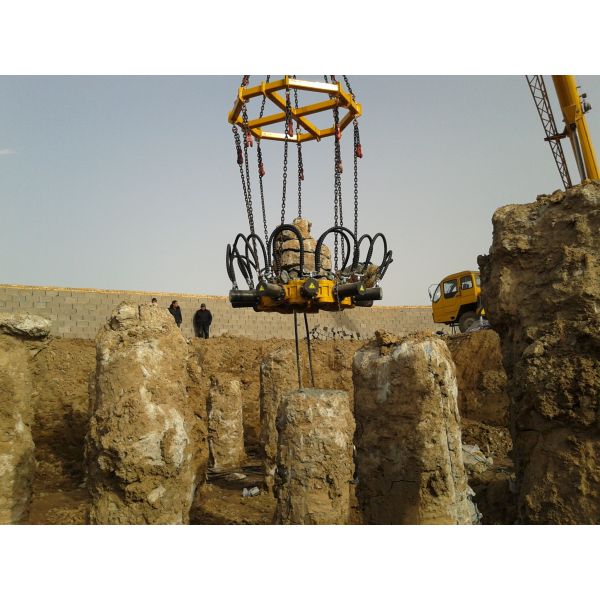 Hydraulic Ring Round Pile Breaker for Cast In Place Pile construction equipment