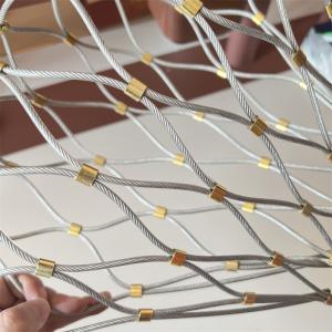 Red de malla de cuerda arquitectónica decorativa