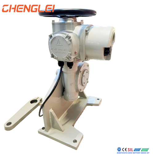 High Speed Low Temperature -60ºC DQ Series Aluminum Alloy Electric Valve Actuator with Flange Connection