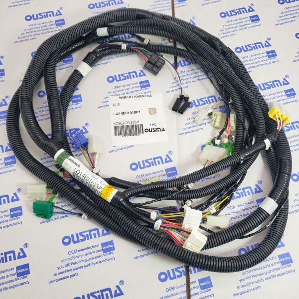 Excavator Wiring Harness LQ14E01018P1 For KOBELCO 200-8