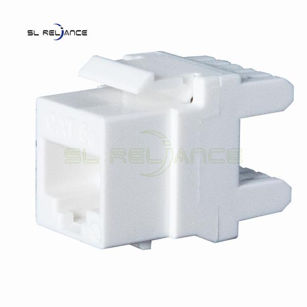 Сеть Keystone Джек муфты 8P8C AWG Cat5e белизны 22~26 Keystone