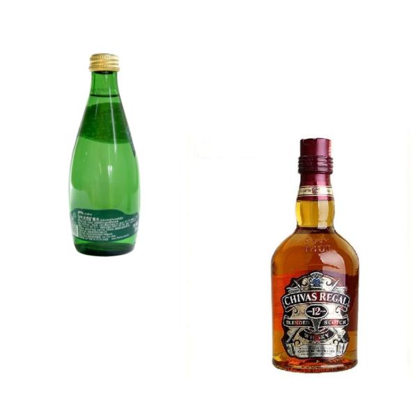 бутылка бутылки 11oz напитка Perrier француза 330ml стеклянная стеклянная выпивая