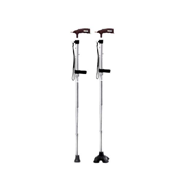 Des béquilles et des déambulateurs pliables en aluminium légers pour adultes 12*13* 71-94cm