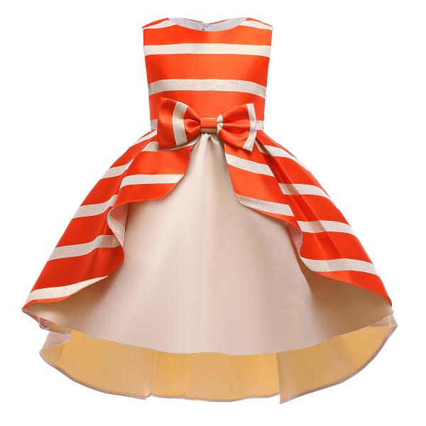 Girls Dress 2022 Spring And Summer Children's Clothing Bow Girl Vest Skirt Dress Princess Kids Skirt Children Outfits