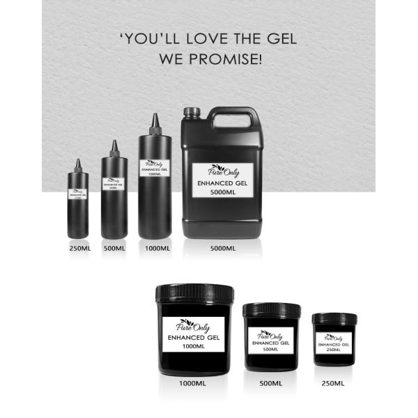 1kg Transparent Increase Nails Thickness Enhanced Gel Nail Polish