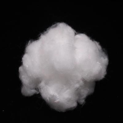Low Crimp 4D ES Fiber Water Repellent Polyester Short Cut Fiber for Bedspread