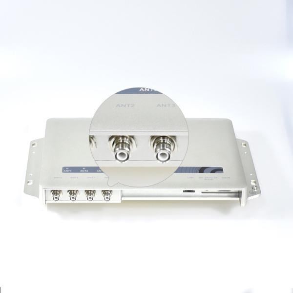 Fixed UHF RFID Reader EPC Global Class 1 Gen 2 Protocol 0-30m Aluminum Alloy Case