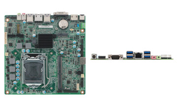 FCC MINI ITX Motherboard Windows 11, DC12V Motherboard WIFI Module