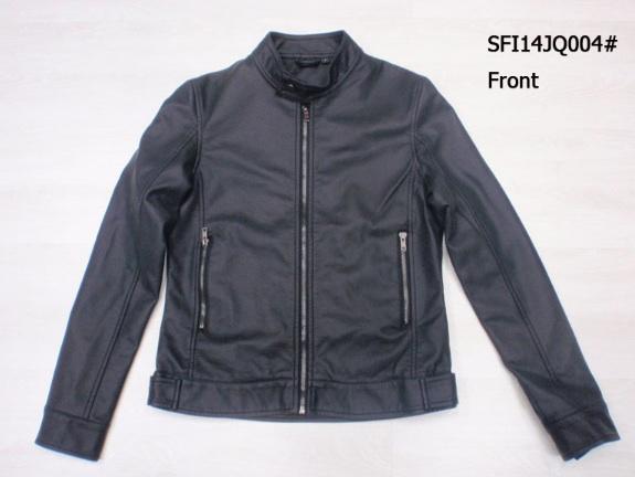 JQ004 Ladies fashion pu jackets fresh orders(coats,blouzes,tops)