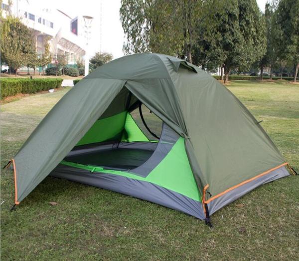 Lightweight Aluminum Alloy Poles 2-person Waterproof Dome Shelter Tent Family Cabin Tent(HT6073)